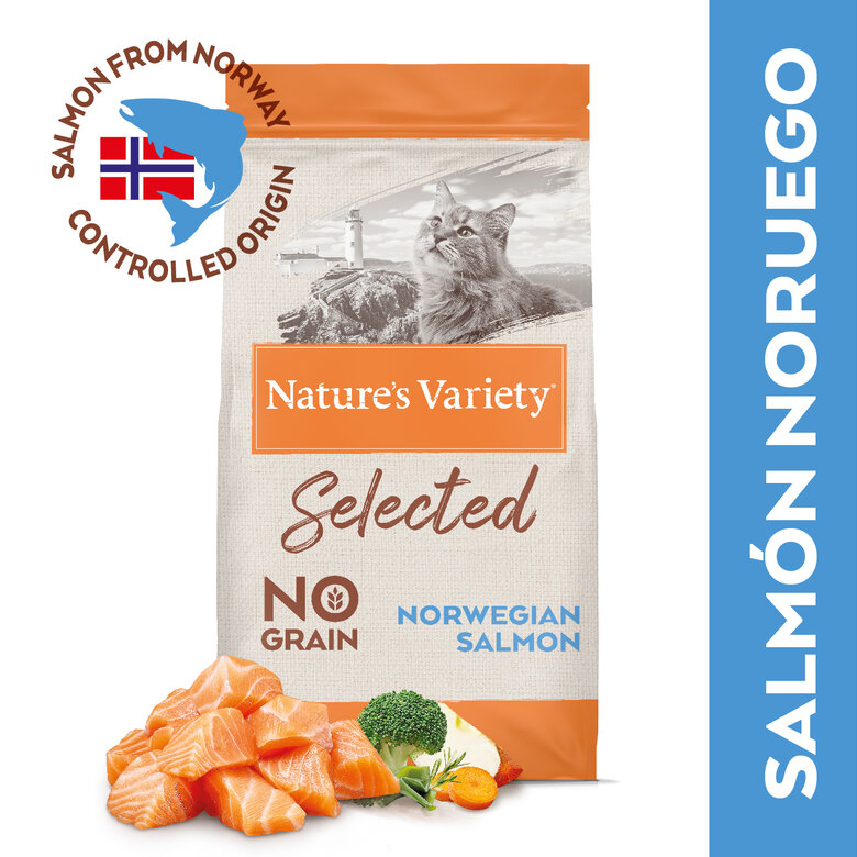 Nature's Variety Selected con salmón noruego para gato image number null